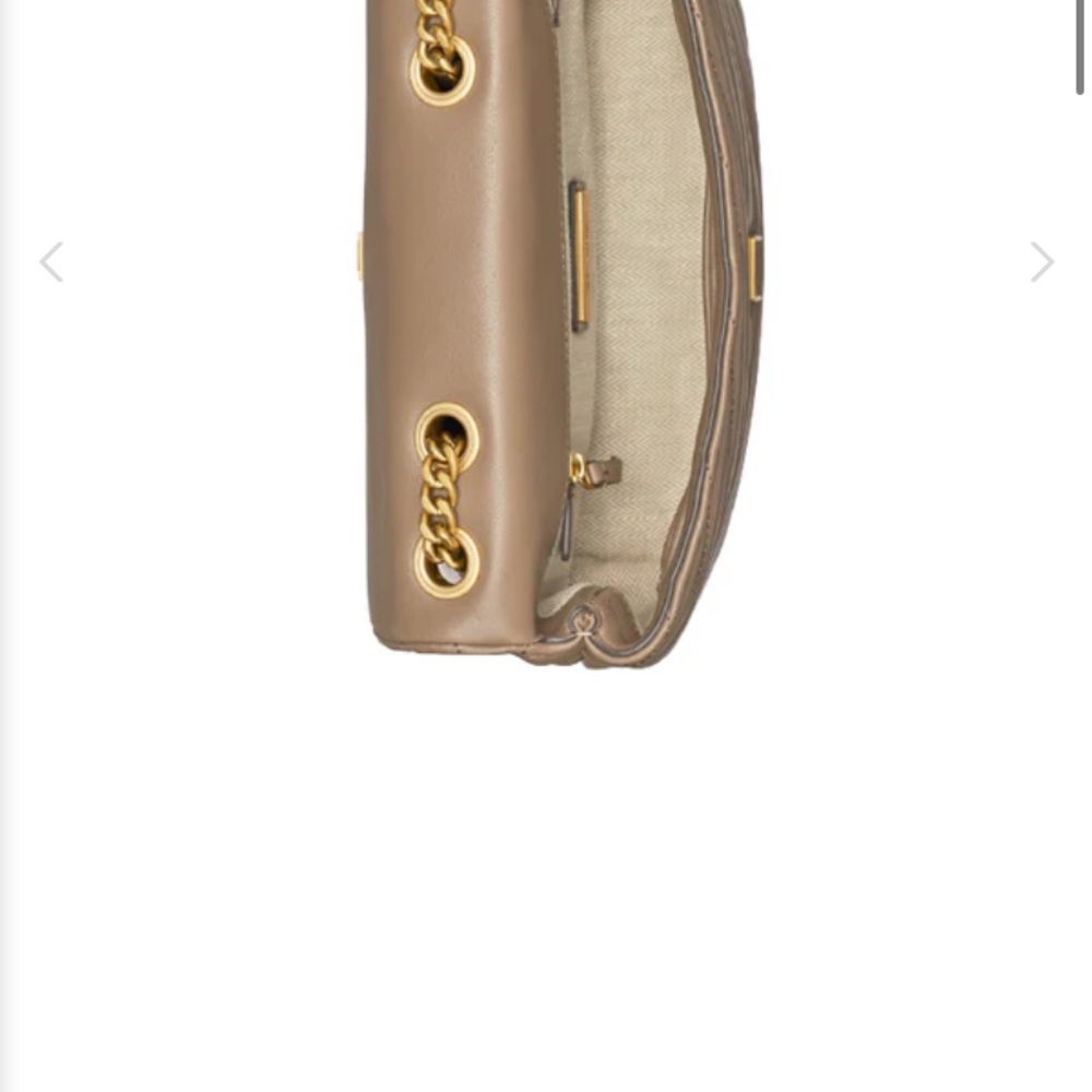Tory Burch Kira Small Convertible Shoulder Bag - Sandpiper NWT - Picture 5 of 16